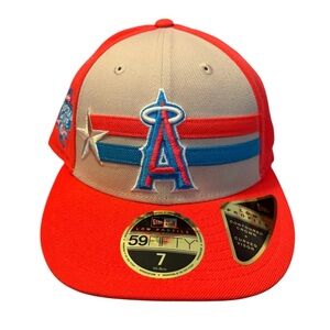 New Era Los Angeles Cream 2024 MLB All-Star Game 9FIFTY Snapback Hat. Size 7